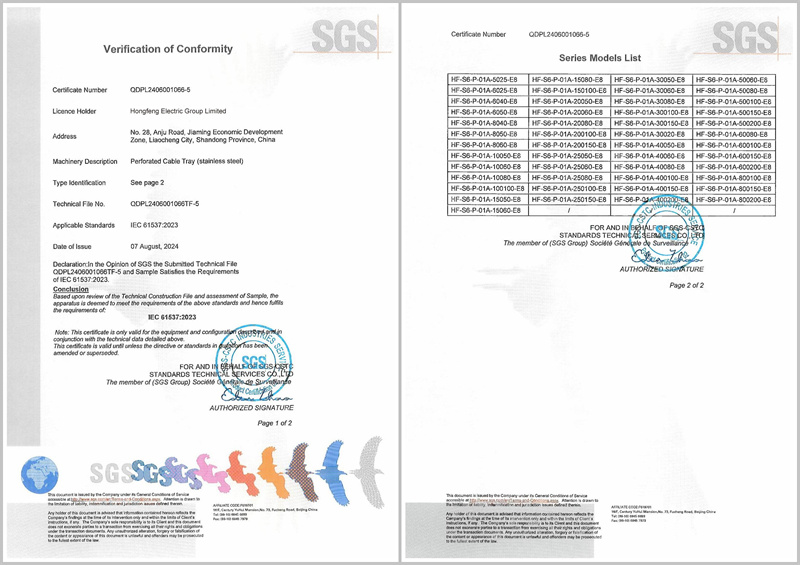 SGS IEC61537:2023