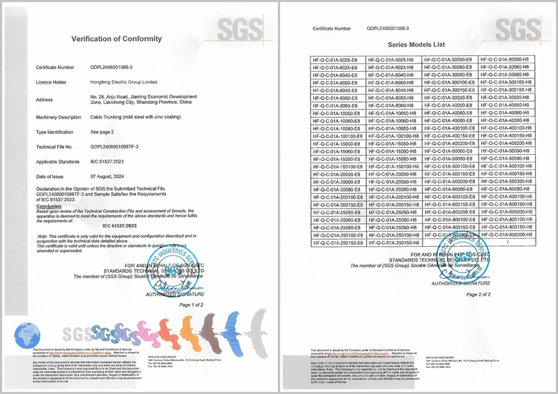 SGS IEC61537:2023