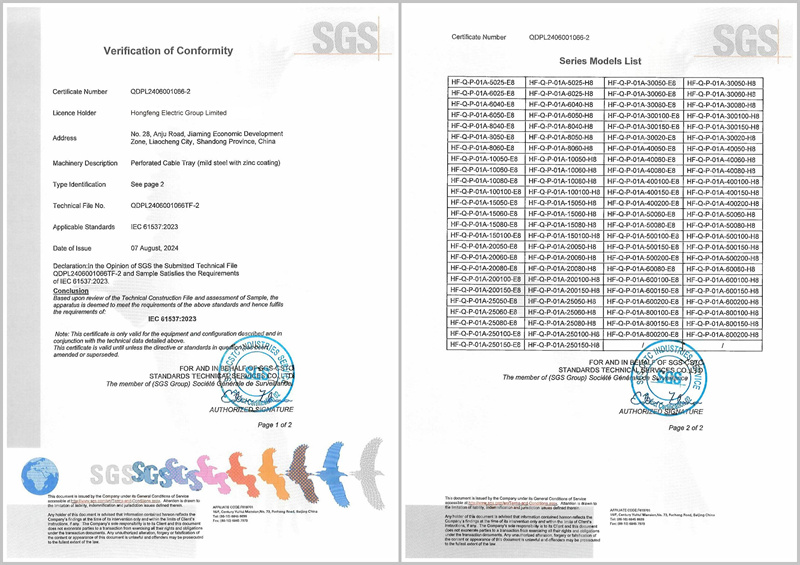 SGS IEC61537:2023